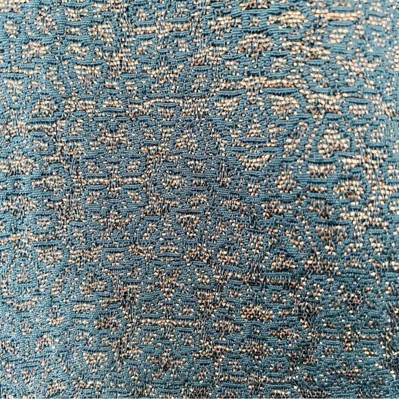 Fall Sale: Club Monaco | Pleated Brown Skirt with Gold Thread - Picture 4 of 6